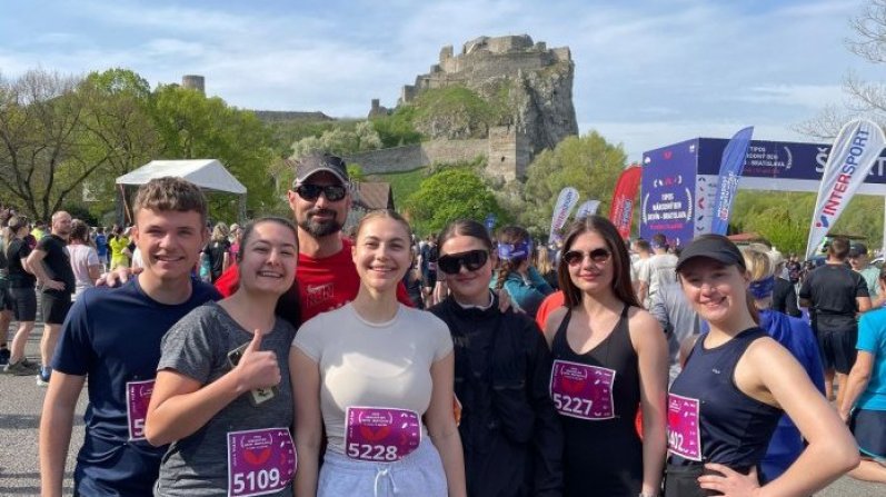The Team Ran the Devín – Bratislava 2025 Race Together