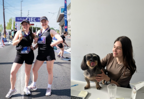 Paths that inspire: Yaroslava and Anna did it twice!