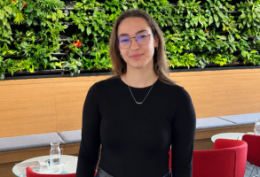 Valeriia from Ukraine shared with us her internship experience