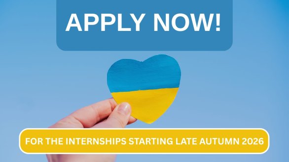 AUTUMN/WINTER CALL 2026/2027 FOR INTERNSHIPS IS NOW OPEN!